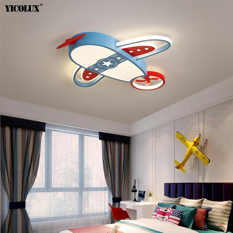New Dimming Airplane Pattern LED Light Pendant
