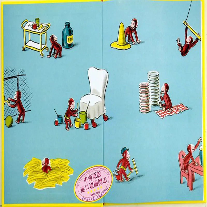 Curious Monkey George Children's Book Collections