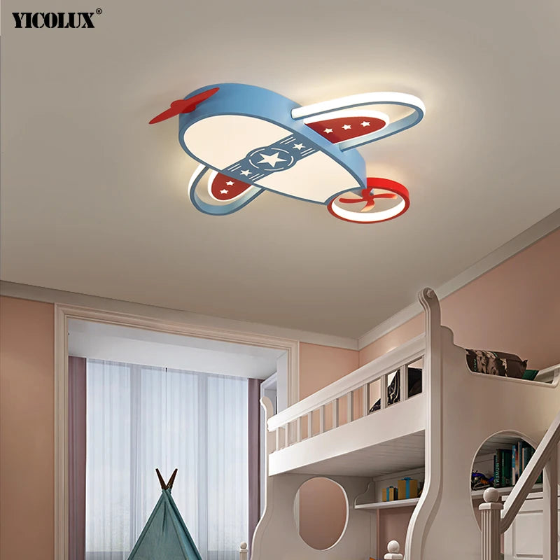 New Dimming Airplane Pattern LED Light Pendant