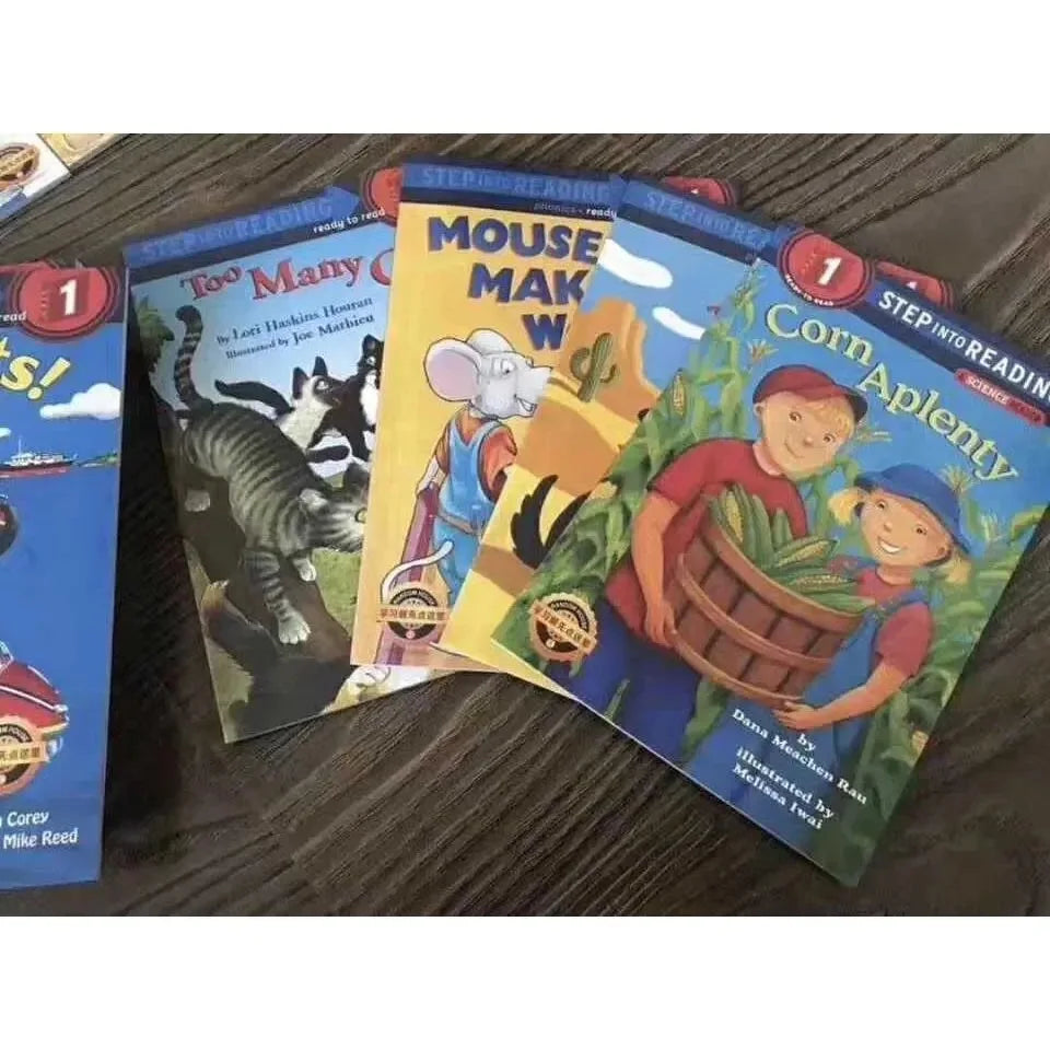 Step Into Reading, Level 1 Ready to Read Picture Books, 30 Books/Set