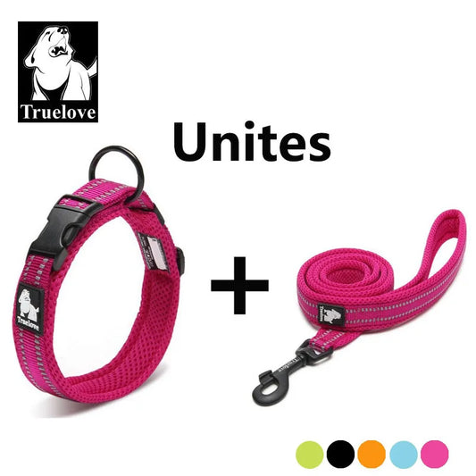 Truelove Easy On Pet Dog Collar And Leash Set