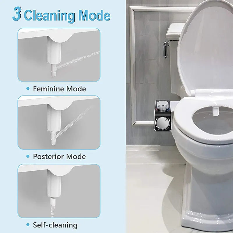 YCRAYS Bidet Self-Cleaning Dual Nozzles