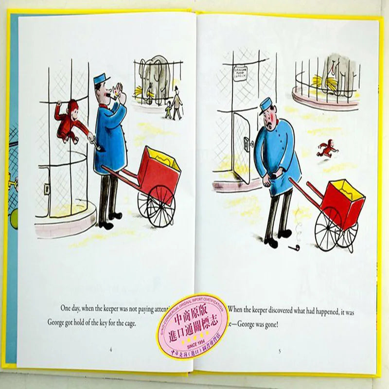 Curious Monkey George Children's Book Collections