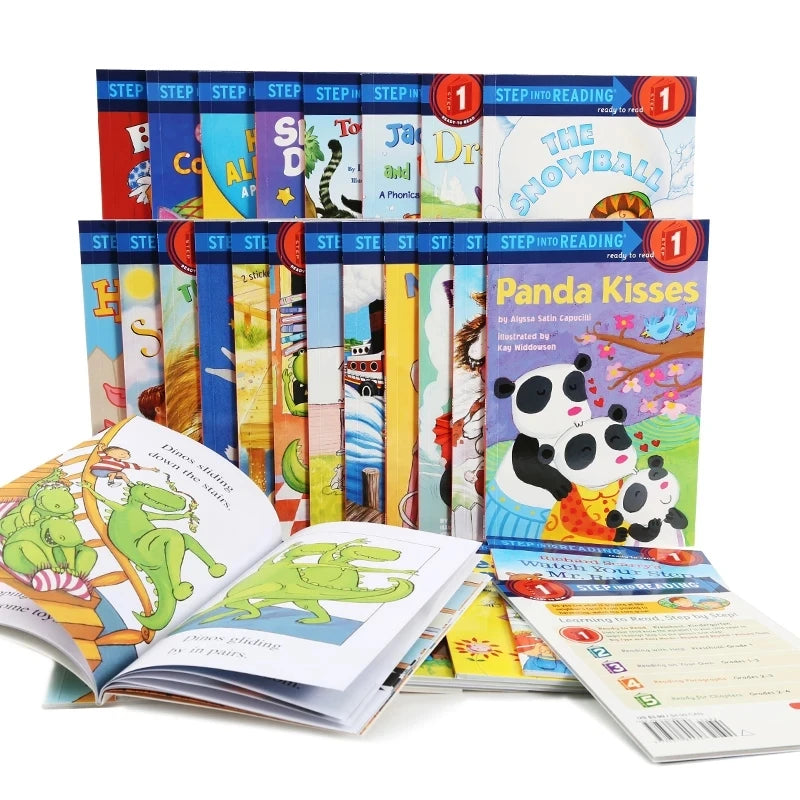 Step Into Reading, Level 1 Ready to Read Picture Books, 30 Books/Set