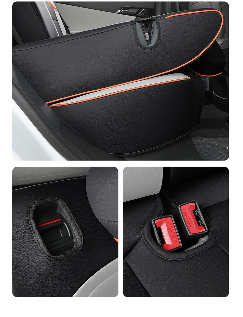 Motoptes Car Seat Cover for MG 4 and MG 4 EV MULAN Full Front and Rear Complete Set