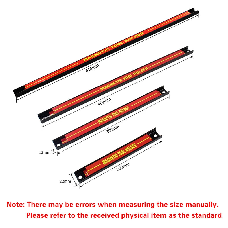 Heavy-duty Magnet Tool Bar Strip