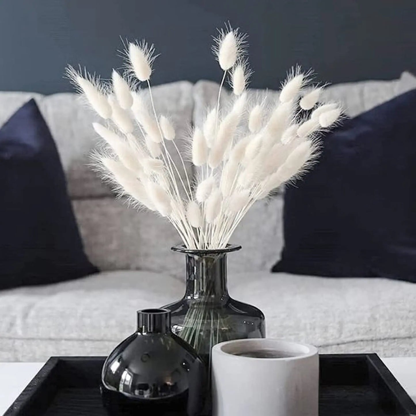 120Pcs Dried Rabbit Tail