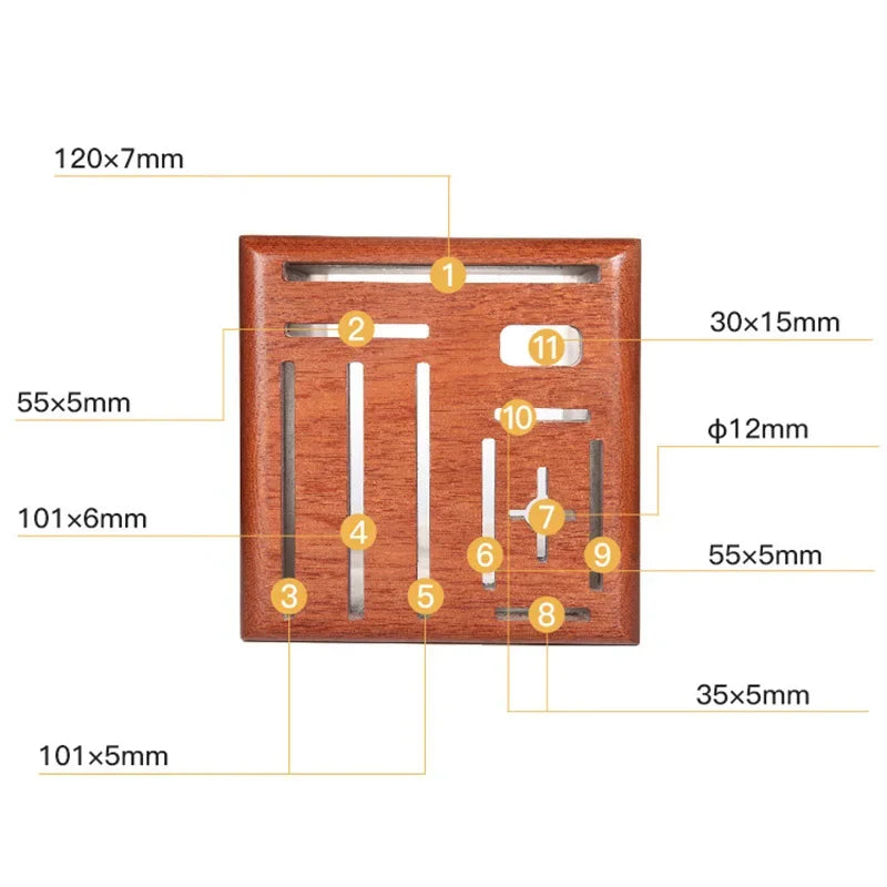 Thickened Wood Knife Block