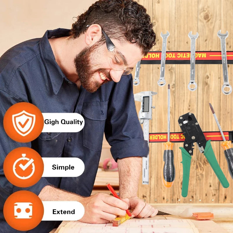 Heavy-duty Magnet Tool Bar Strip