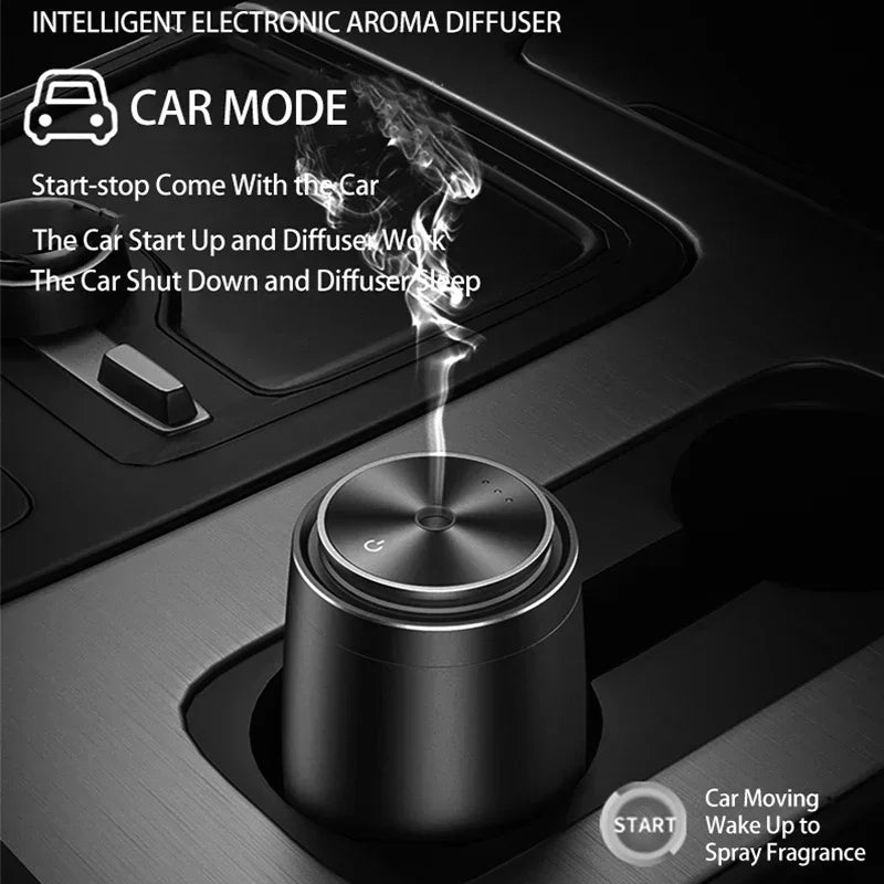 Intelligent Electronic Aroma Mini Car Diffuser