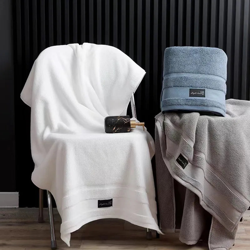 Inyahome 100% Cotton Towels, 1 or 4 pc Hand/Bath Set