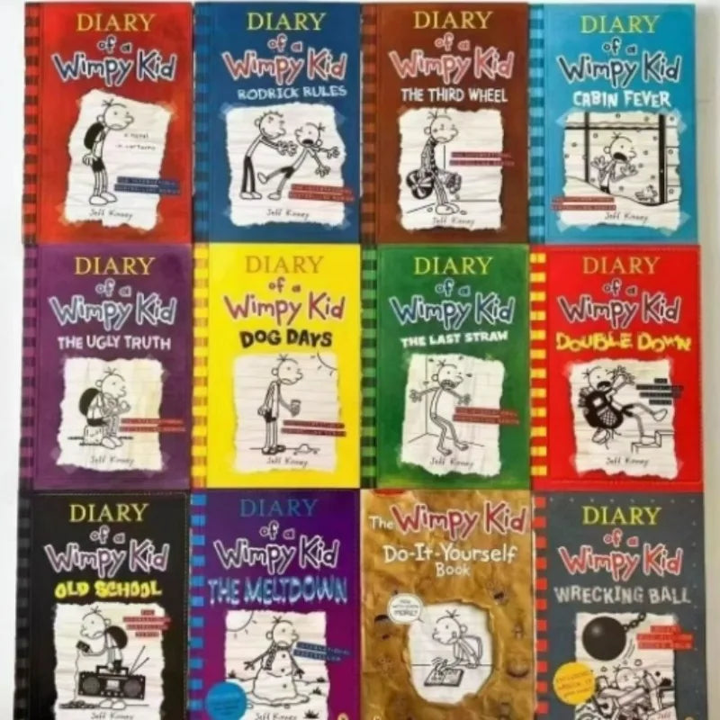 The Ultimate Collection of Diary of A Wimpy Kid, Books 1-20