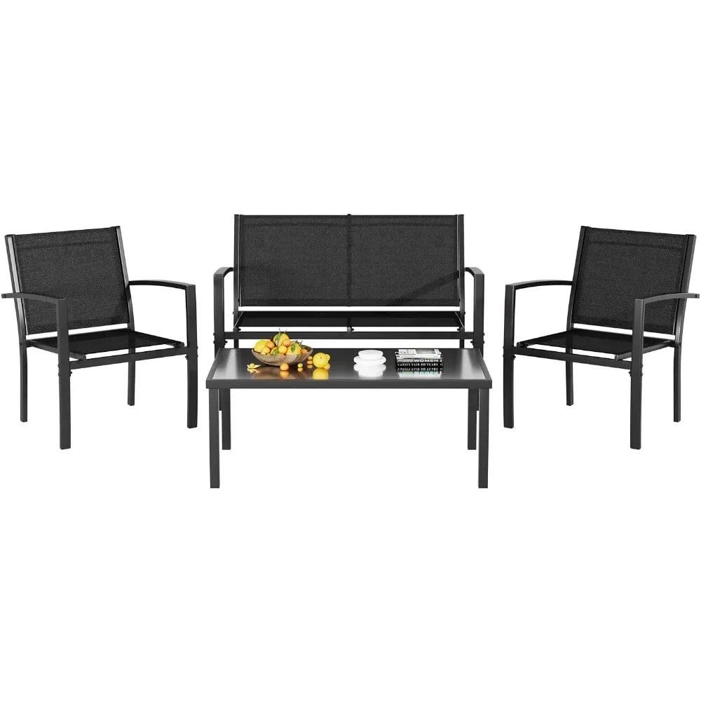 4 Pc Outdoor Patio Set