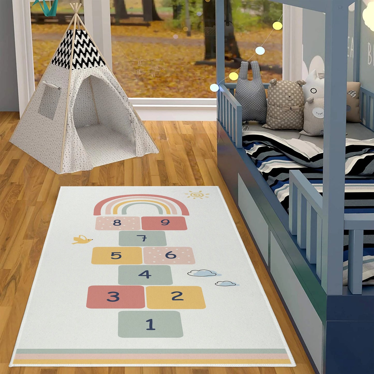 Kid's Cartoon Play Mat, Area Rug