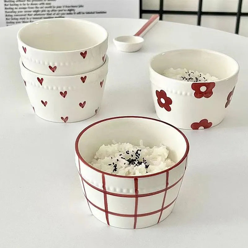 Japanese Ceramic Rice Bowl