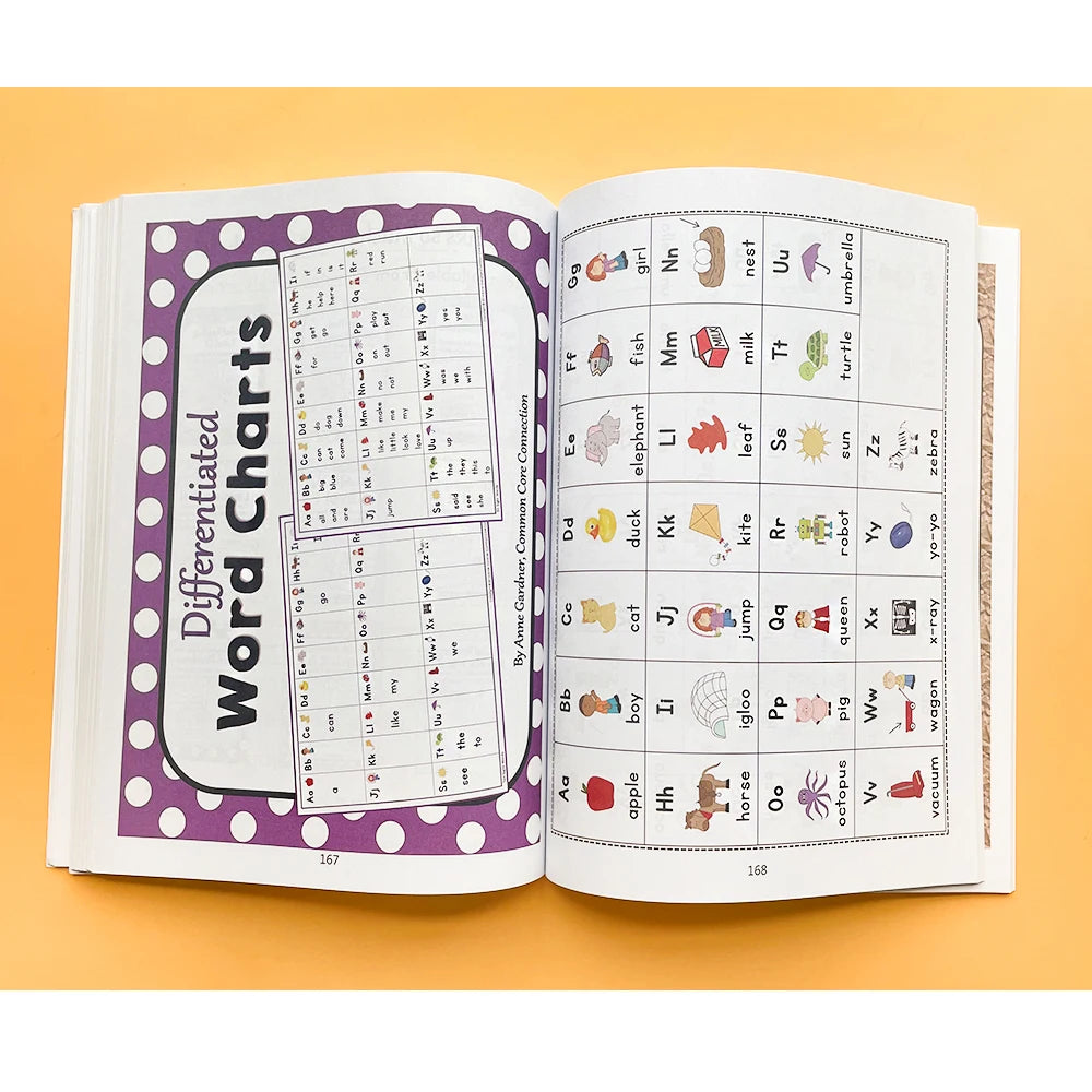 240 Page Kids English Practice Workbook or PDF