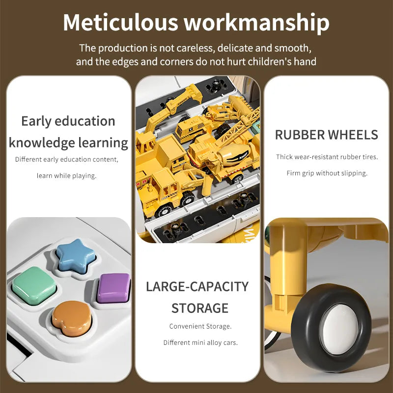 TEMI Kids Airplane Car Hauler