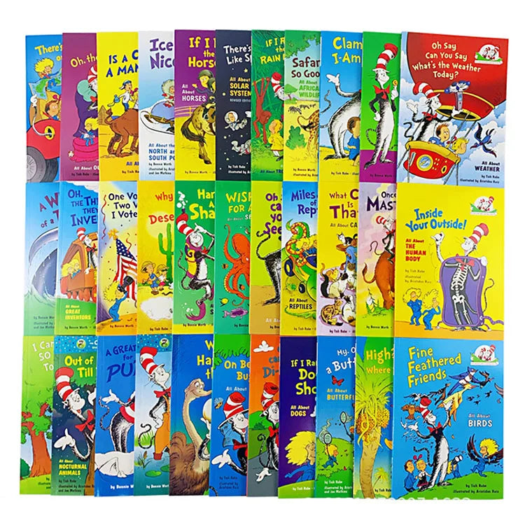Set of 33 Dr. Seuss Science Children's Books
