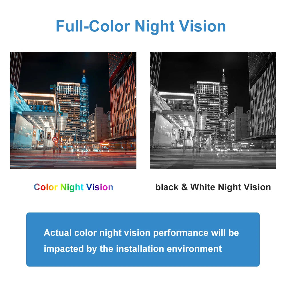 Anpviz ColorVu 4K 8MP POE Security Camera with Night Vision