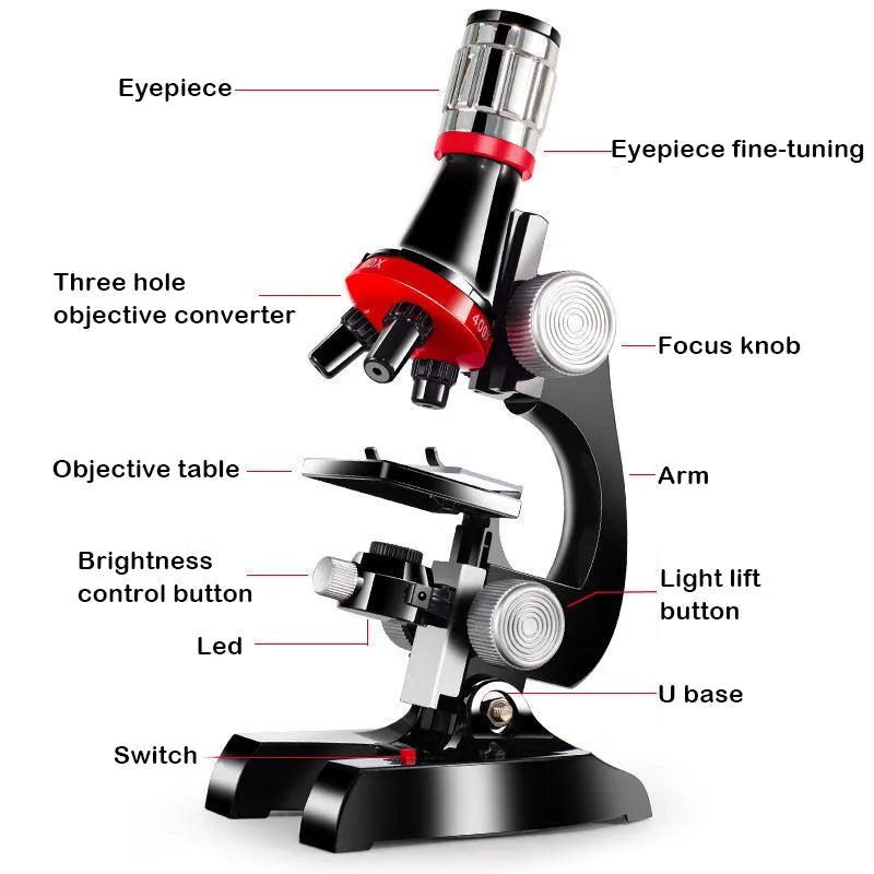 Kid's Zoom Biological Microscope