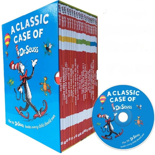 Set of 20 Classic Dr. Seuss Children's Books 