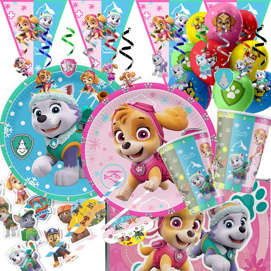 Paw Patrol Dogs Party Decorations