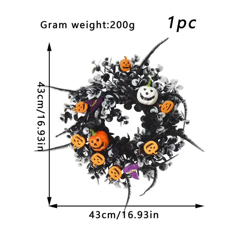Halloween, Fall Pumpkin Wreath