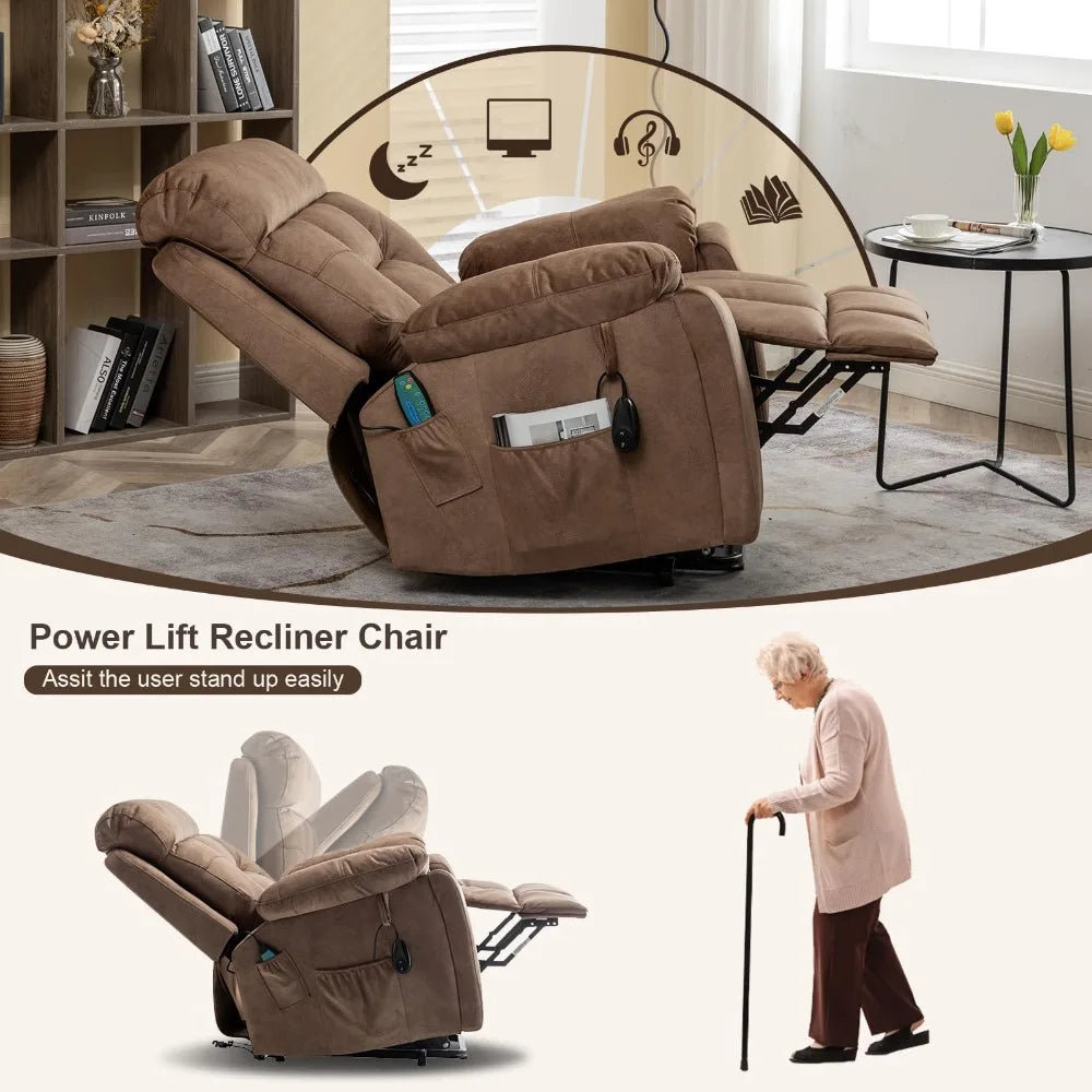 New 2024 Large Massage Recliner Chair with Heat and Massage