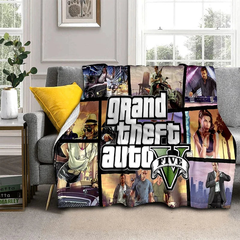 3D Grand Theft Auto Games, Gamer Blankets