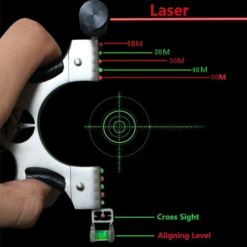 Metal Level Laser Slingshot