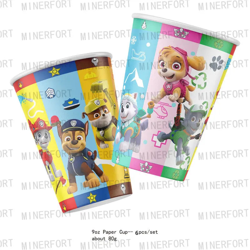 Paw Patrol Dogs Party Decorations