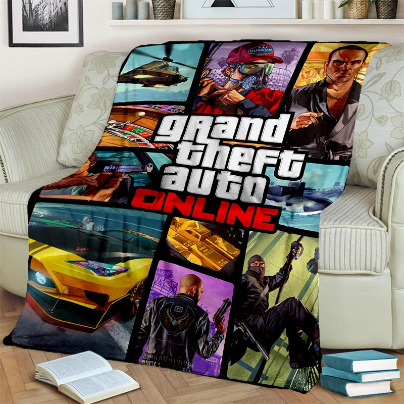 3D Grand Theft Auto Games, Gamer Blankets