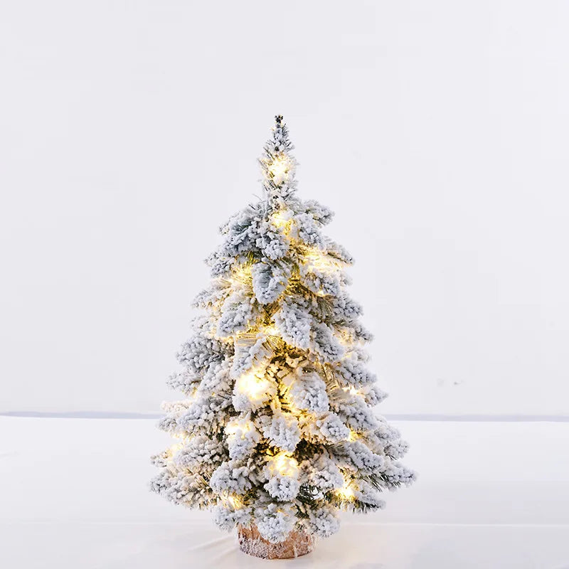 Mini Artificial Flocked Christmas Trees