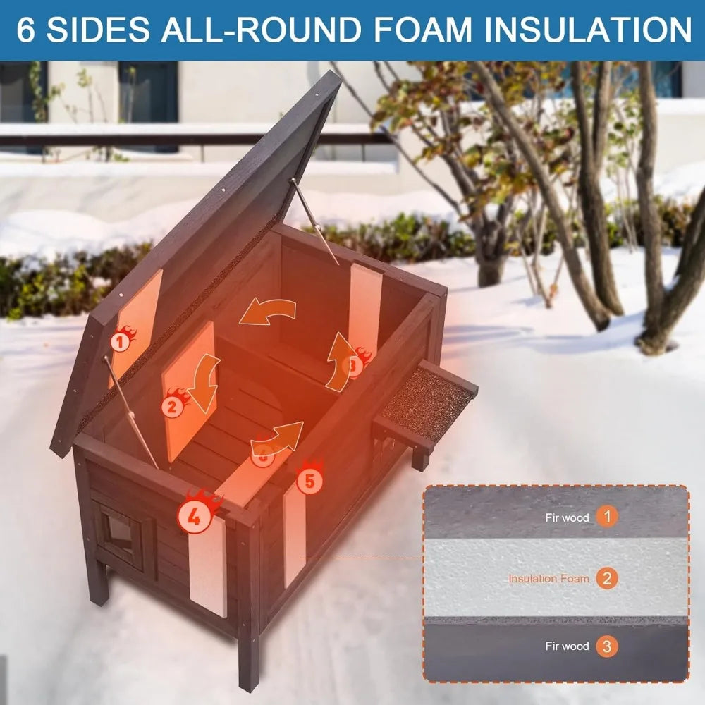 Outdoor Insulated Cat House