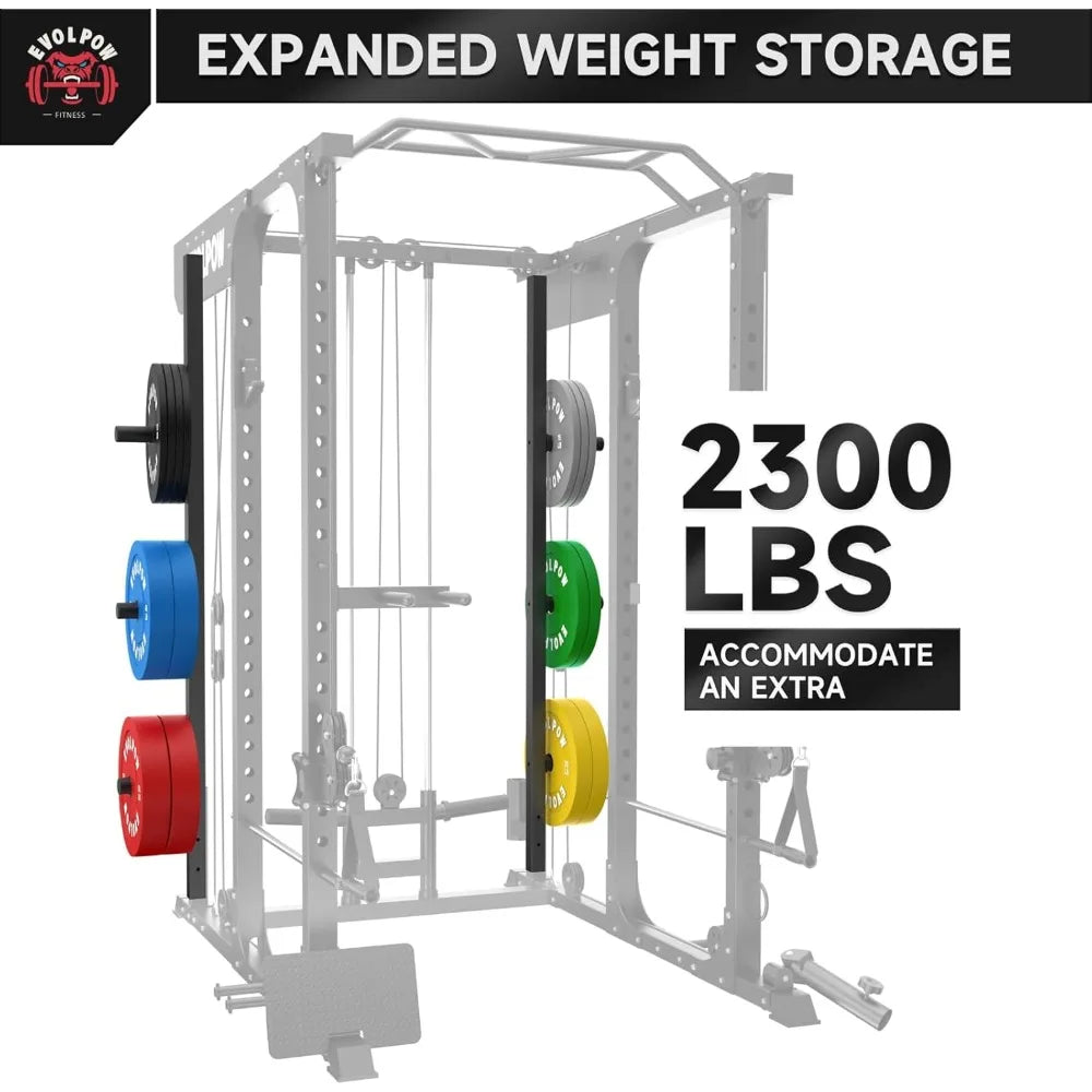 EVOLPOW P3A Power Squat Weight Bench