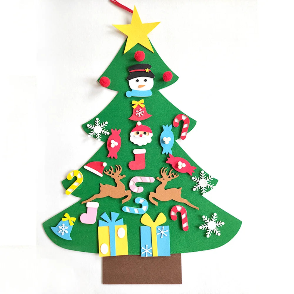 Kids DIY Felt Christmas Tree