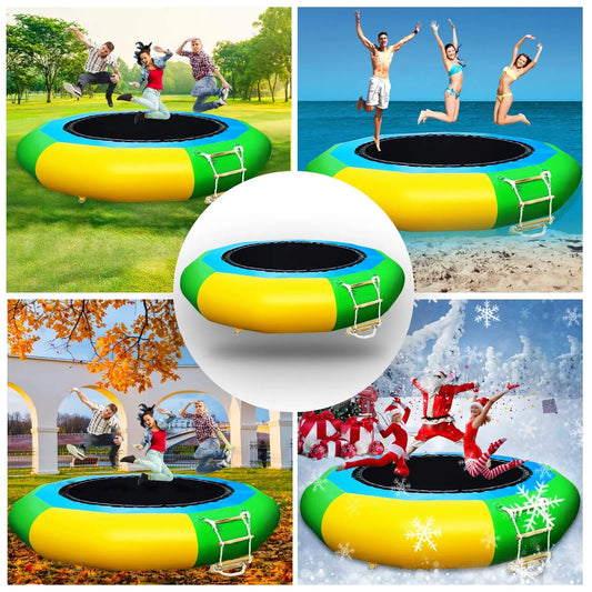 Adult Kids 10/13/16FT Inflatable Trampoline & Slide