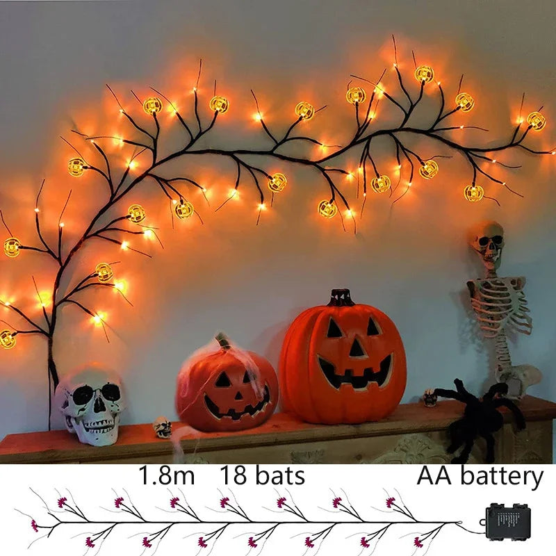 Halloween LED Garland Lights