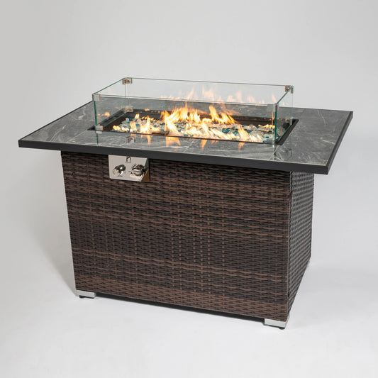 44" Outdoor Fire Pit, Propane