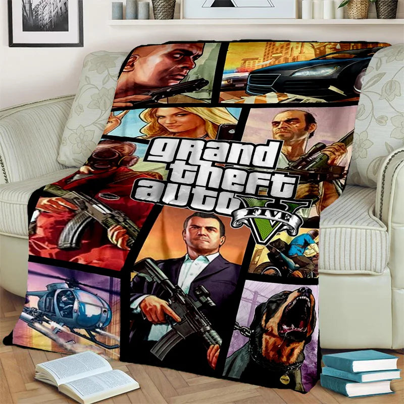 3D Grand Theft Auto Games, Gamer Blankets