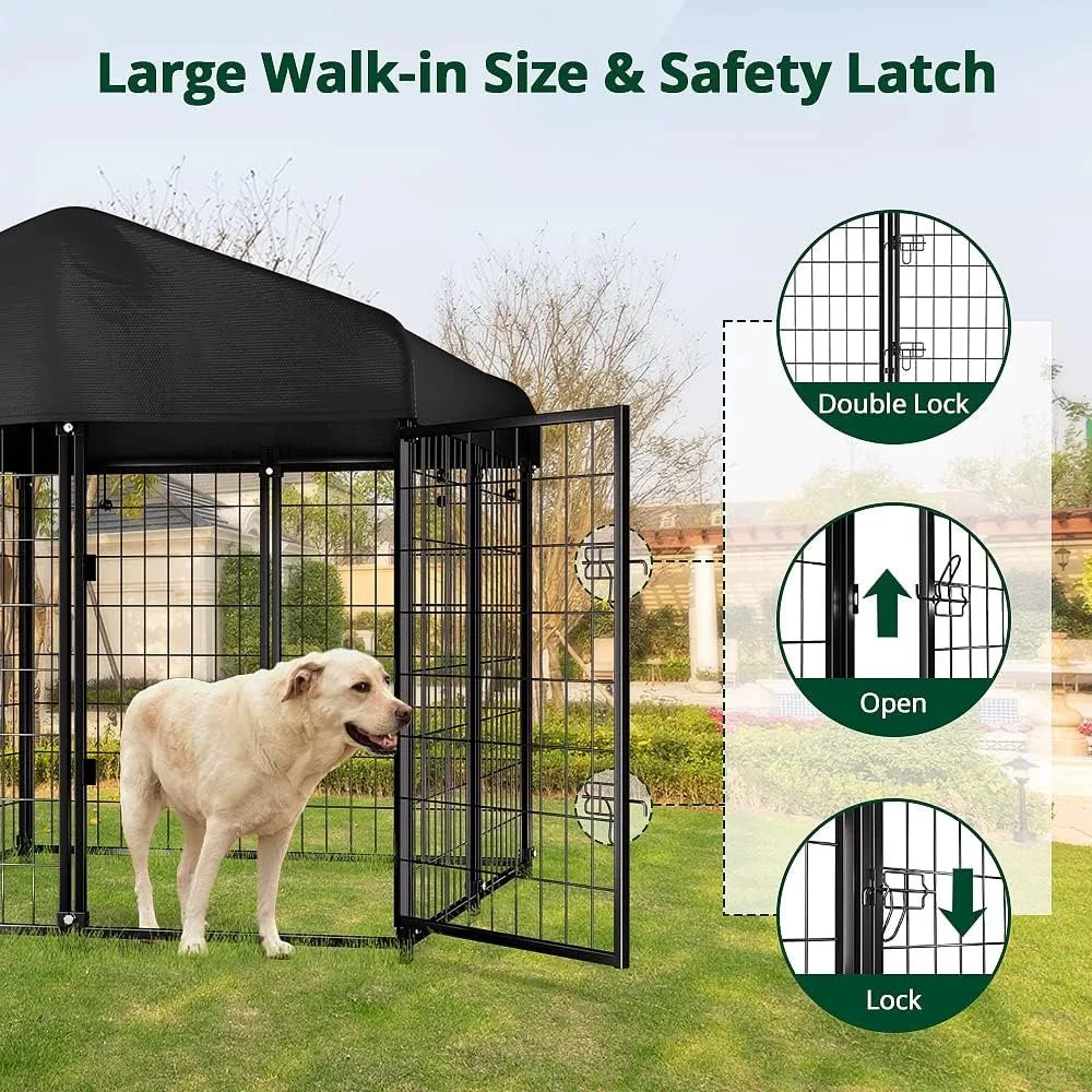 Small Dog Kennel for Indoors or Outdoors