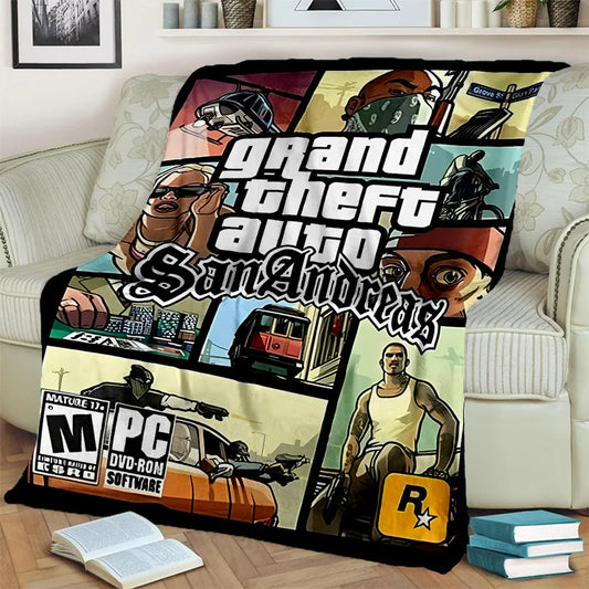 3D Grand Theft Auto Games, Gamer Blankets