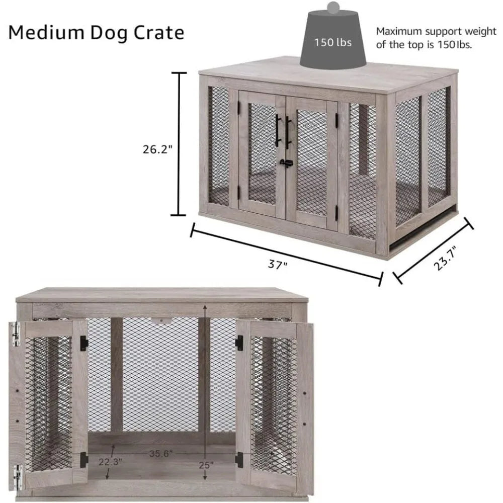 Wooden Dog Crate Furniture