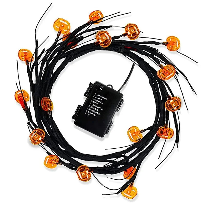 Halloween LED Garland Lights