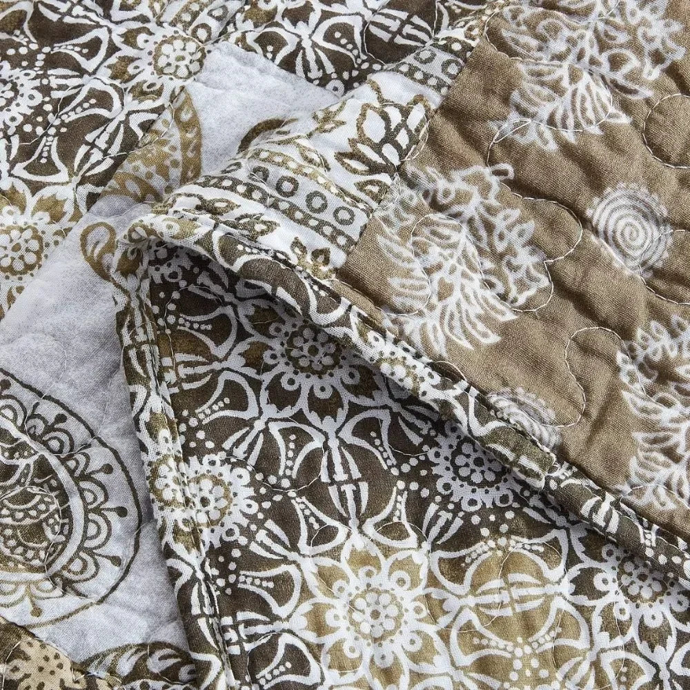 Bohemian Cotton Patchwork - Moroccan dream bedspread