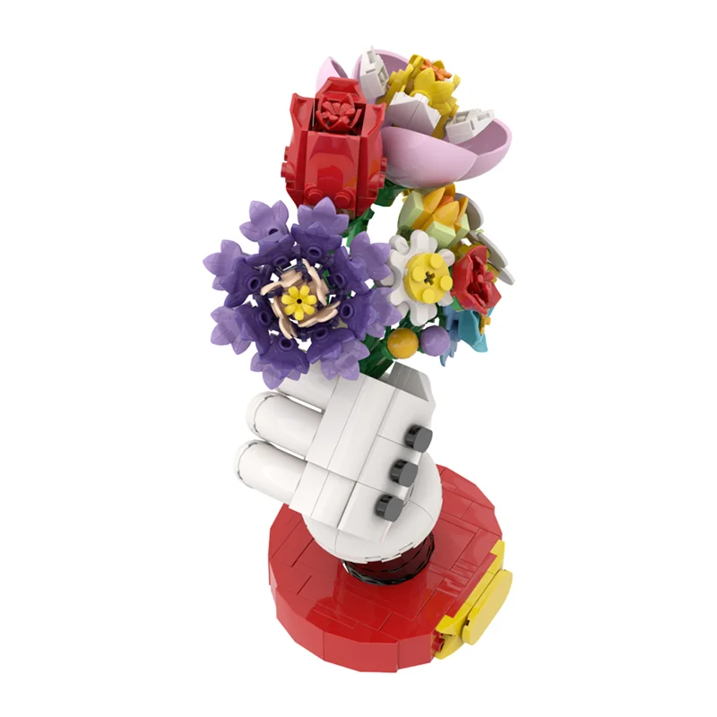 Flower Vase Model Building Blocks