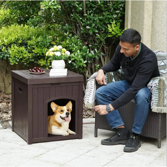 Small Plastic Table Doghouse