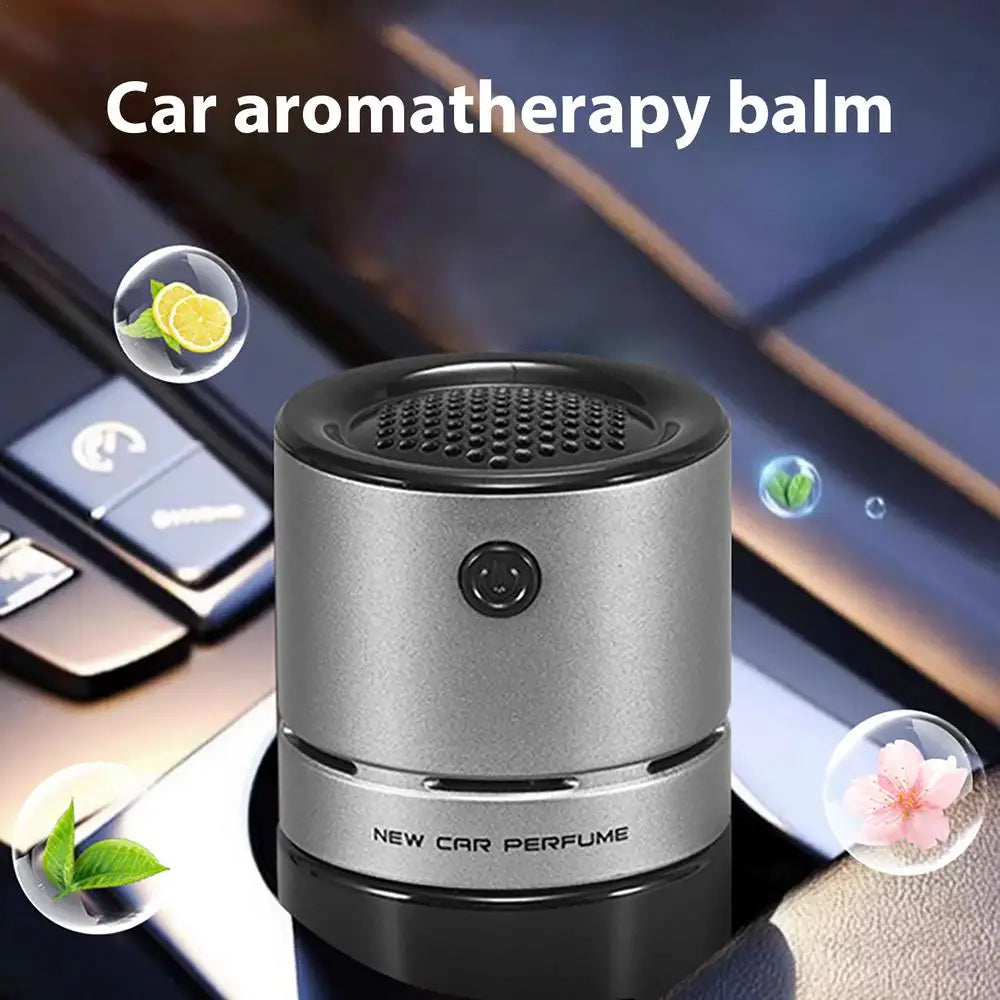 Battery Operated Car Fragrance Air Freshener with Long-Lasting Scent Aromatherapy Balm