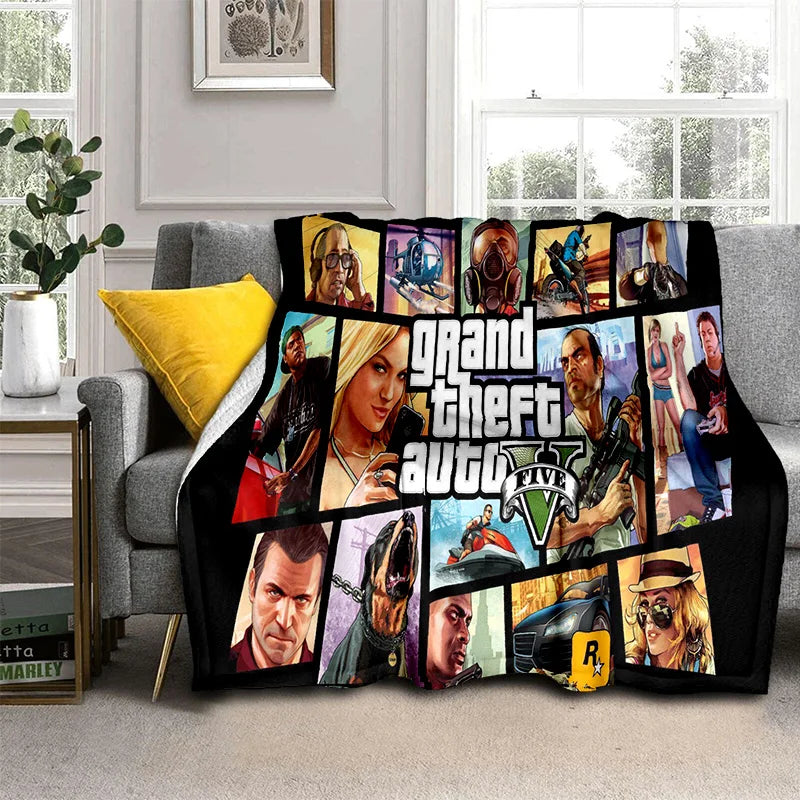 3D Grand Theft Auto Games, Gamer Blankets