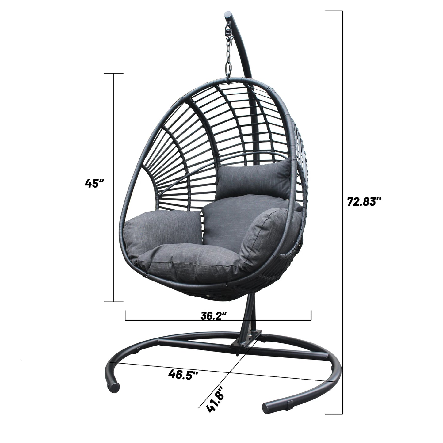 Outdoor/Indoor Hanging Egg Chair